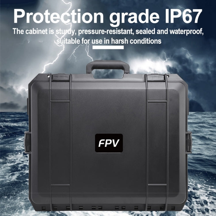 For DJI FPV Aluminum Alloy Explosion-proof Suitcase Portable Storage Box Case Travel Carrying Bag, No Disassembly Propeller - Case & Bags by PMC TechLife | Online Shopping South Africa | PMC TechLife | Buy Now Pay Later Mobicred
