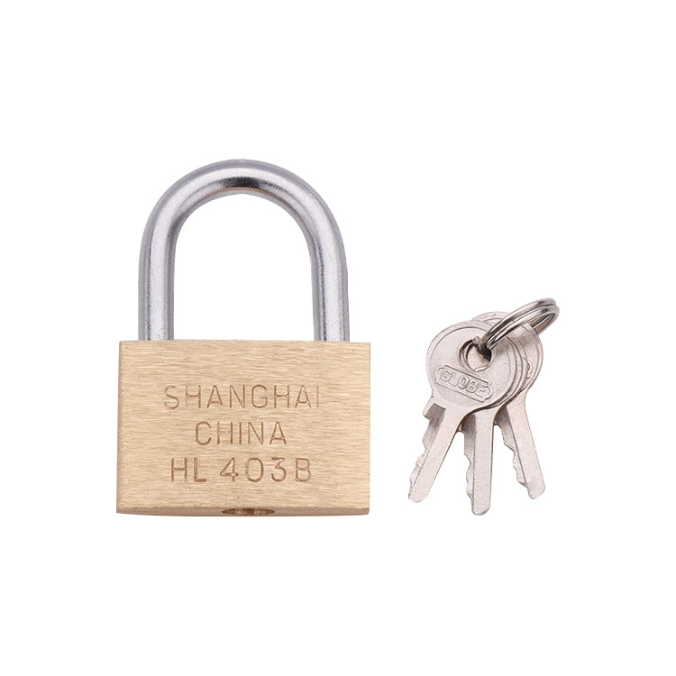Copper Padlock Small Lock, Style: Short Lock Beam, 30mm Not Open - Padlocks by PMC TechLife | Online Shopping South Africa | PMC TechLife