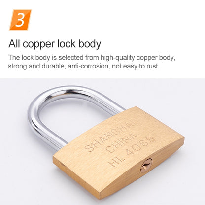 Copper Padlock Small Lock, Style: Short Lock Beam, 30mm Not Open - Padlocks by PMC Jewellery | Online Shopping South Africa | PMC Jewellery