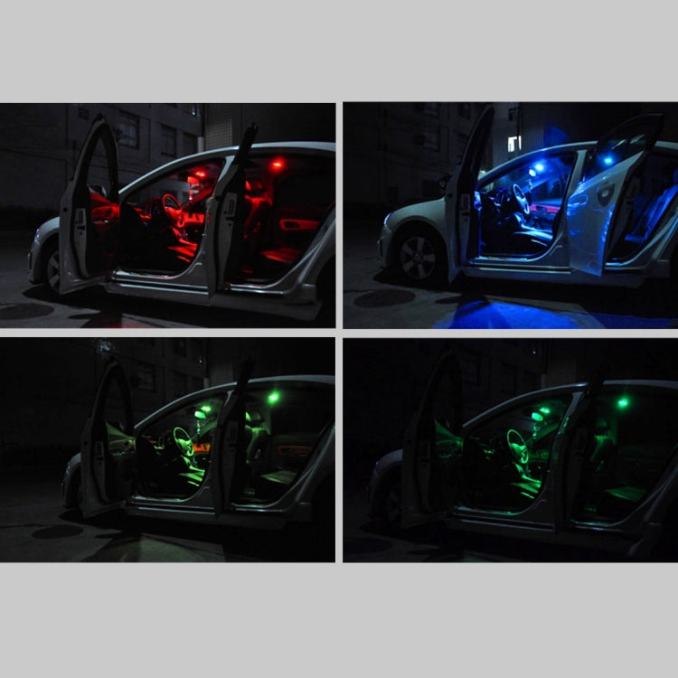 2 PCS Colorful 41MM T10 + Bicuspid Port Remote Control Car Dome Lamp LED Reading Light with 15 LED Lights - Dome Lights by PMC Jewellery | Online Shopping South Africa | PMC Jewellery | Buy Now Pay Later Mobicred