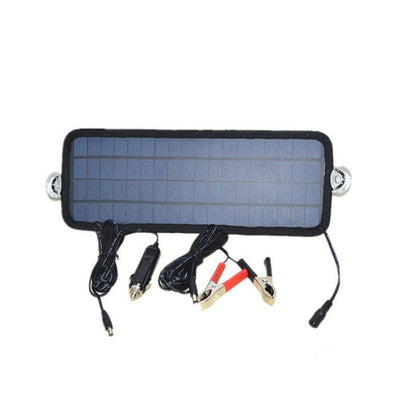 4.5W Portable Car Automobile Boat Battery Solar Cells Rechargeable Power Battery Charger - Booster Cable & Clip by PMC Jewellery | Online Shopping South Africa | PMC Jewellery