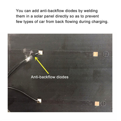 4.5W Portable Car Automobile Boat Battery Solar Cells Rechargeable Power Battery Charger - Booster Cable & Clip by PMC Jewellery | Online Shopping South Africa | PMC Jewellery