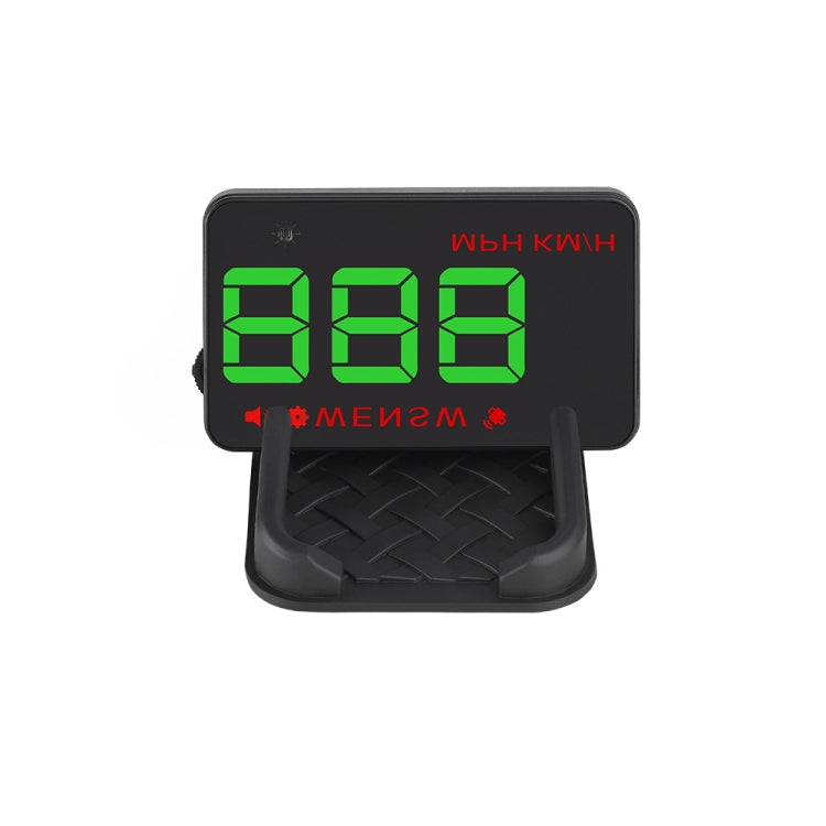 Geyiren A5 HUD 3.5 inch Car Head Up Display with GPS System, Two Mode Display, Light Sensors, KM/h MPH Speed, Compass, Speed Alarm (Green Light) - Head Up Display System by PMC TechLife | Online Shopping South Africa | PMC TechLife | Buy Now Pay Later Mobicred