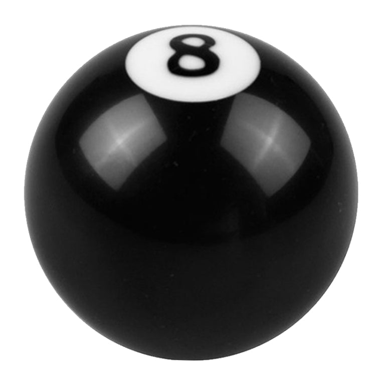 Black 8 Ball Shift Knob for Automatic Gear Shifer, Adapter Size: M10x 1.25 - Shift Knob by PMC Jewellery | Online Shopping South Africa | PMC Jewellery | Buy Now Pay Later Mobicred