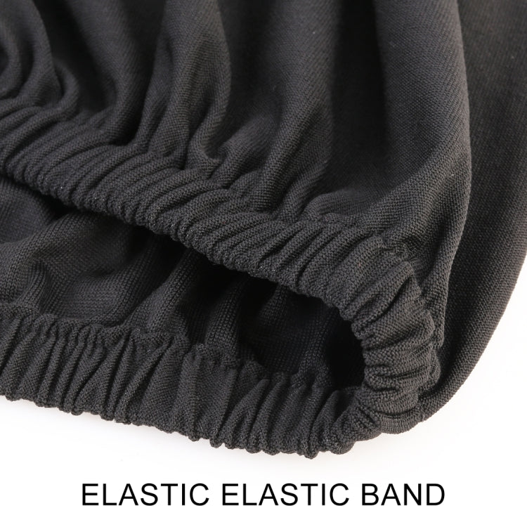 Anti-Dust Anti-UV Heat-insulating Elastic Force Cotton Car Cover for Business Car, Size: 4.8m~5.15m (Black) - PE Material by PMC TechLife | Online Shopping South Africa | PMC TechLife | Buy Now Pay Later Mobicred