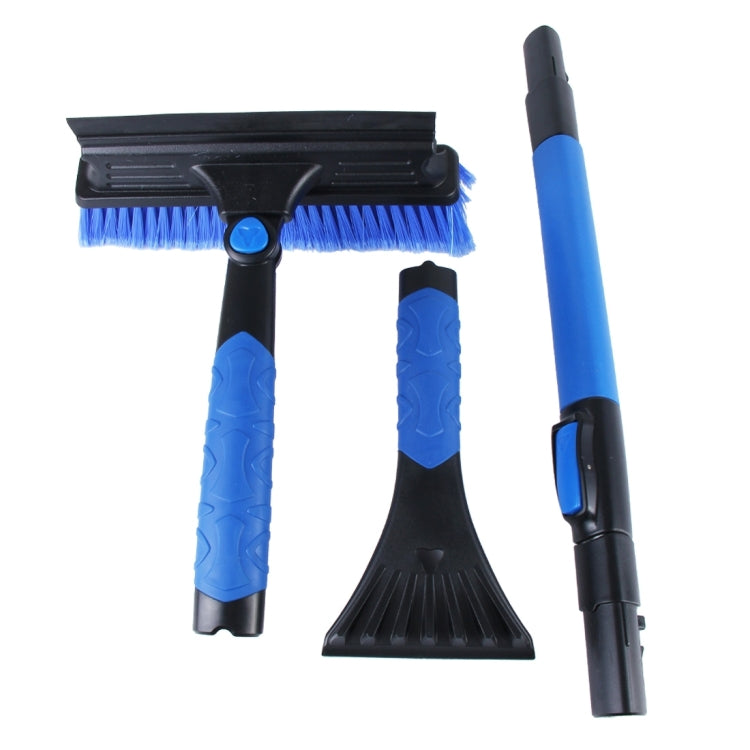2 in 1 Car High-strength Scalable Removable Snow Shovel with Snow Frost Broom Brush And Ice Scraper - Ice Scraper by PMC TechLife | Online Shopping South Africa | PMC TechLife | Buy Now Pay Later Mobicred