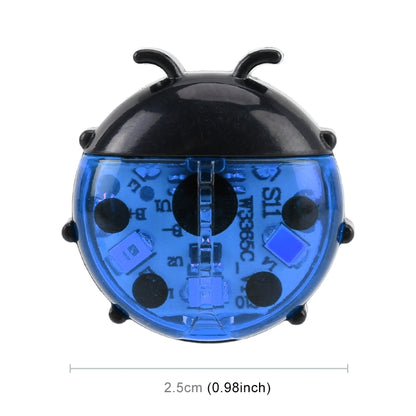 2pcs Ladybug Shape Car Door Anti-collision Colorful Warning Light(Blue) - Warning Lights by PMC Jewellery | Online Shopping South Africa | PMC Jewellery | Buy Now Pay Later Mobicred