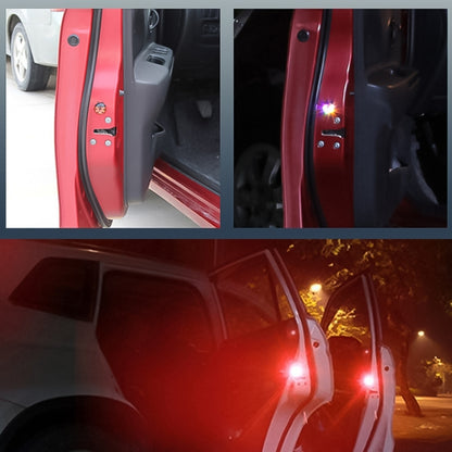 2pcs Ladybug Shape Car Door Anti-collision Colorful Warning Light(Red) - Warning Lights by PMC Jewellery | Online Shopping South Africa | PMC Jewellery | Buy Now Pay Later Mobicred