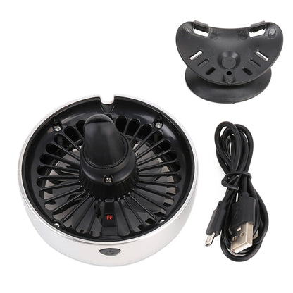 Multi-function Portable Car Air Outlet Sucker Electric Cooling Fan(Silver) - Heating & Fans by PMC Jewellery | Online Shopping South Africa | PMC Jewellery | Buy Now Pay Later Mobicred