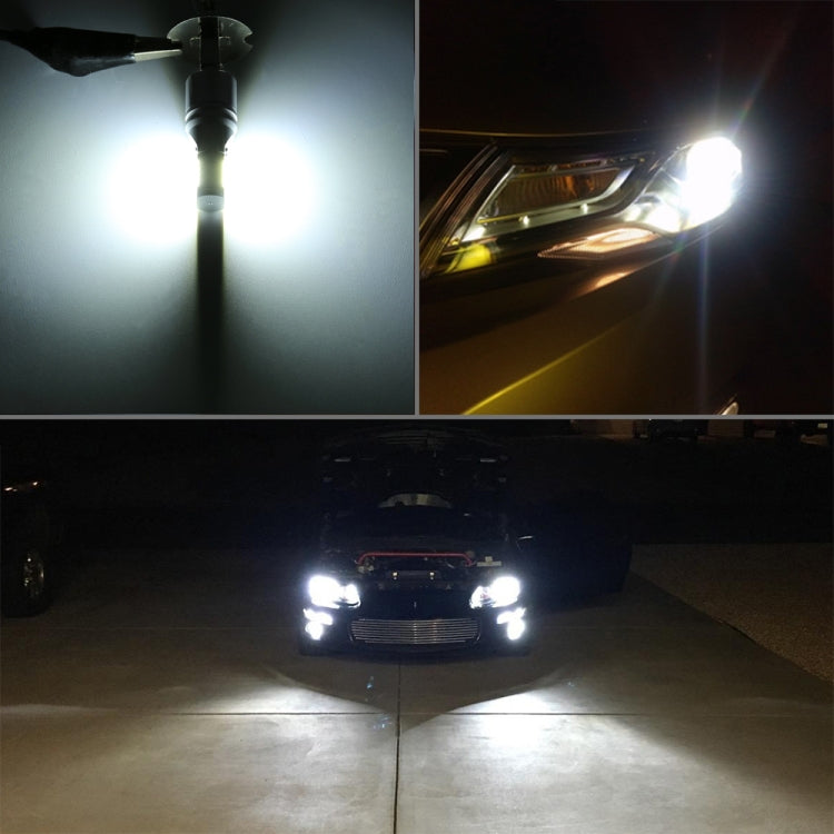 2 PCS H3 DC12V / 4.5W / 6000K / 360LM Car LED Fog Light with 6 CSP Lamp Beads, White Light (Black) - Fog / Driving Lights by PMC Jewellery | Online Shopping South Africa | PMC Jewellery | Buy Now Pay Later Mobicred