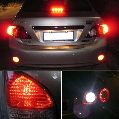 2 PCS 7443 60W Car Auto Brake Light with 12 CREE XB-D Lamps, DC 12V(White Light) - Brake Lights by PMC Jewellery | Online Shopping South Africa | PMC Jewellery | Buy Now Pay Later Mobicred