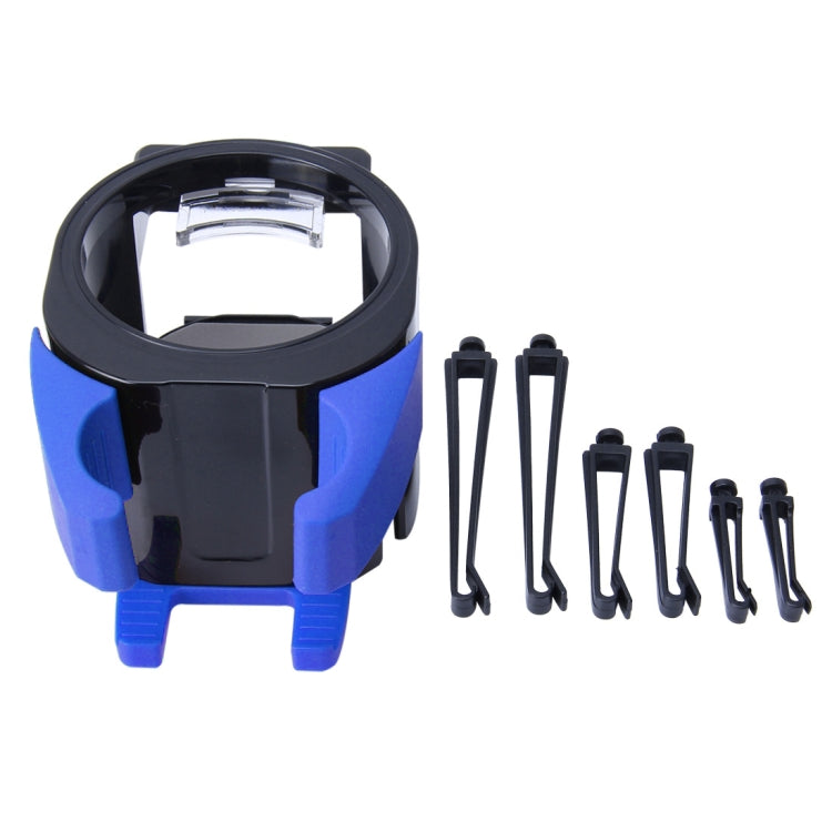 SHUNWEI SD-1027 Car Auto Multi-functional ABS Air Vent Drink Holder Bottle Cup Holder Phone Holder Mobile Mount (Blue) - Car Drink Holders by SHUNWEI | Online Shopping South Africa | PMC TechLife | Buy Now Pay Later Mobicred