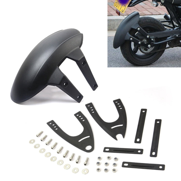 Motorcycle Modified Fender Rear Wheel Fender Dustproof  PP Splash Flaps Mudguards Fender Guard for CFMOTO 150NK / Kawasaki Z250 / Honda CB190R - Others by PMC Jewellery | Online Shopping South Africa | PMC Jewellery | Buy Now Pay Later Mobicred