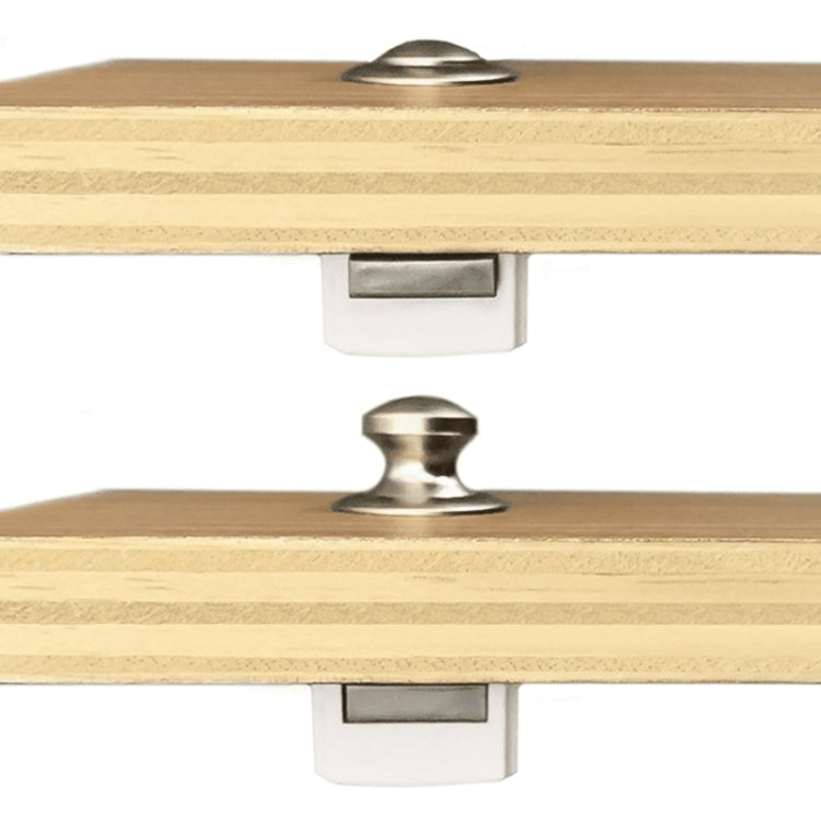 Press Type Drawer Cabinet Catch Latch Release Cupboard Door Stop Drawer Cabinet Locker for RV / Yacht / Furniture(White) - Locks & Hasps by PMC TechLife | Online Shopping South Africa | PMC TechLife | Buy Now Pay Later Mobicred