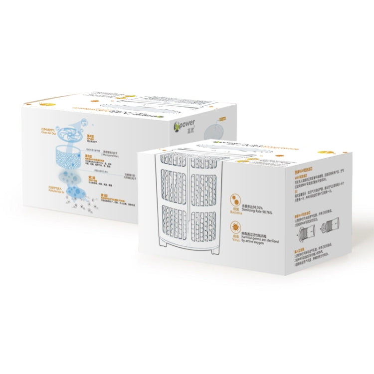 XPower M8 Car Air Purifier Filter + Filter Element for XPower X8 Nano Air Purifier - Air Purifier by Xpower | Online Shopping South Africa | PMC TechLife | Buy Now Pay Later Mobicred