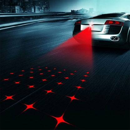 200mW Flashing Star Pattern Red Light Car Laser Fog Lamp, DC 8-36V, Cable Length: 73cm - Fog / Driving Lights by PMC Jewellery | Online Shopping South Africa | PMC Jewellery