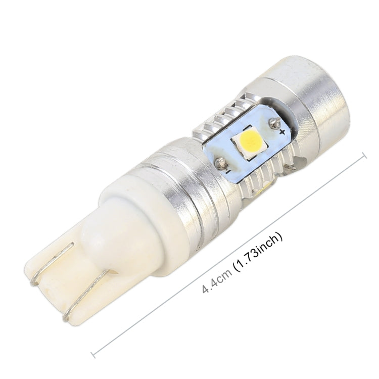 2 PCS T10 / W5W / 168 / 194 DC12V / 4.5W / 6000K / 360LM 6LEDs SMD-3030 Car Clearance Light, with Projector Lens Light (White Light) - Clearance Lights by PMC TechLife | Online Shopping South Africa | PMC TechLife | Buy Now Pay Later Mobicred