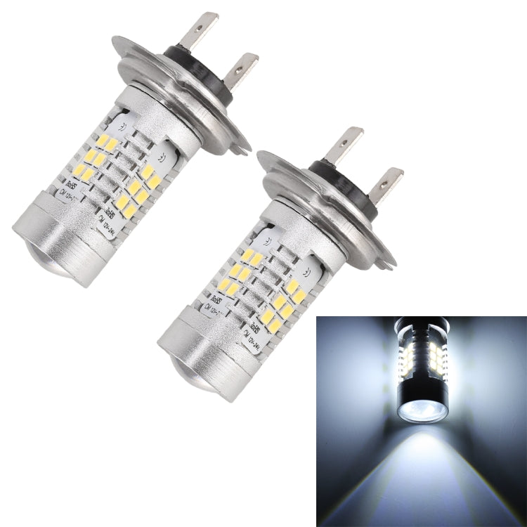 2 PCS H7-2835 10.5W 780LM 6500K 21 SMD 2835 LEDs Car DRL Headlights, DC 12~24V(White Light) - LED Headlamps by PMC TechLife | Online Shopping South Africa | PMC TechLife | Buy Now Pay Later Mobicred