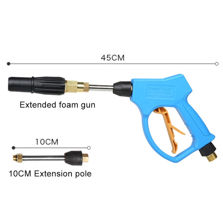 High Pressure Long Fixed Foam Gun for Self-service Car Washing Machine, Outer Wire: 22x 1.5 - Car Washer & Accessories by PMC Jewellery | Online Shopping South Africa | PMC Jewellery | Buy Now Pay Later Mobicred