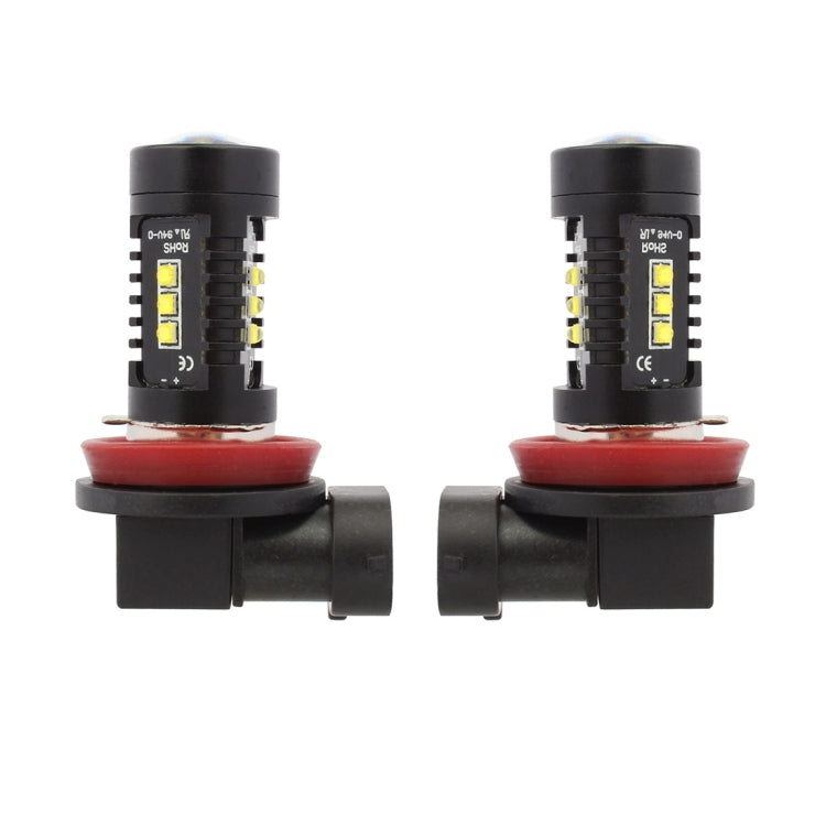 2 PCS MZ 10W 1080 LM 5500K H8/H11 12 XB-D LED Car Front Fog Lights Car Car Fog Light Auto Daytime Running Lights, DC 12-24V(White Light) - Fog / Driving Lights by MZ | Online Shopping South Africa | PMC TechLife | Buy Now Pay Later Mobicred