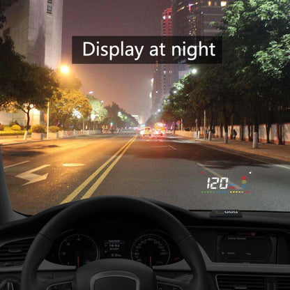 A200 OBD2 3.5 inch Vehicle-mounted Head Up Display Security System, Support Car Speed / Engine Revolving Speed Display / Water Temperature / Voltage - Head Up Display System by PMC Jewellery | Online Shopping South Africa | PMC Jewellery | Buy Now Pay Later Mobicred