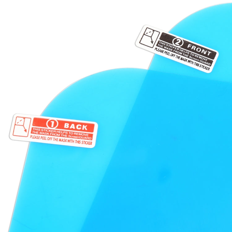 Truck PET Rearview Mirror Protective Window Clear Anti-fog Waterproof Rain Shield Film - Auto Film by PMC TechLife | Online Shopping South Africa | PMC TechLife | Buy Now Pay Later Mobicred