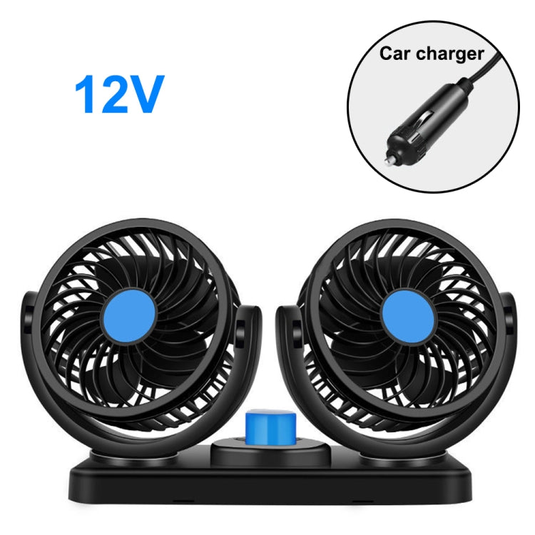 HUXIN HX-T305 3W 360 Degree Adjustable Rotation Low Noise Mini Electric Car Fan, DC 12V - Heating & Fans by PMC TechLife | Online Shopping South Africa | PMC TechLife | Buy Now Pay Later Mobicred