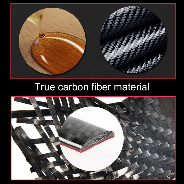 2 PCS Car CD Adjustment Frame Carbon Fiber Decorative Sticker for Mercedes-Benz W204 - Car Interior Mouldings by PMC Jewellery | Online Shopping South Africa | PMC Jewellery | Buy Now Pay Later Mobicred