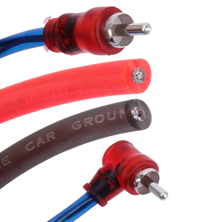 1200W 4GA Car Copper Clad Aluminum Power Subwoofer Amplifier Audio Wire Cable Kit with 60Amp Fuse Holder - DIY Cables by PMC TechLife | Online Shopping South Africa | PMC TechLife | Buy Now Pay Later Mobicred