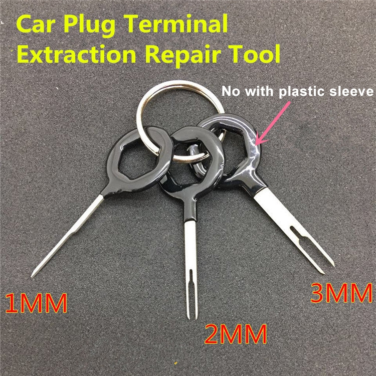 3 PCS Auto Car Plug Circuit Board Wire Harness Terminal Extraction Pick Connector Crimp Pin Back Needle Remove Tool - Booster Cable & Clip by PMC Jewellery | Online Shopping South Africa | PMC Jewellery