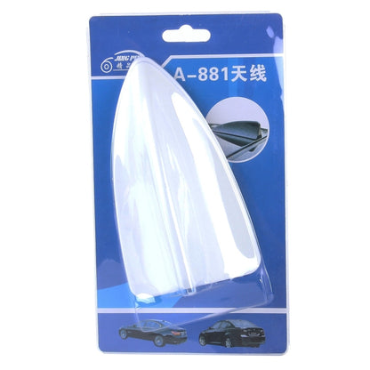 A-881 Shark Fin Car Dome Antenna Decoration(White) - Aerials by PMC Jewellery | Online Shopping South Africa | PMC Jewellery