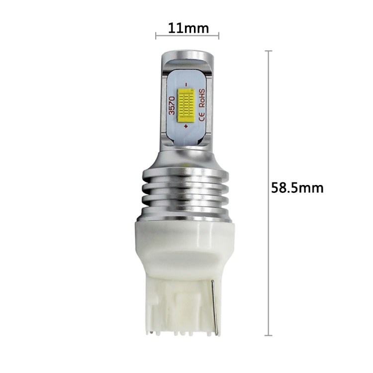 2 PCS T20/7440 72W 1000LM 6000-6500K Bright White Light Car Turn Backup LED Bulbs Reversing Lights, DC 12-24V - Arrow Turn Lights by PMC Jewellery | Online Shopping South Africa | PMC Jewellery | Buy Now Pay Later Mobicred