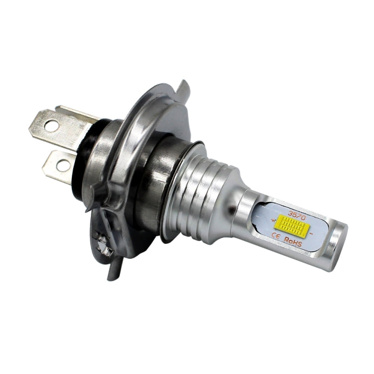 2 PCS H4 72W 1000LM 6000-6500K Super Bright White Light Car Fog LED Bulbs, DC 12-24V (Yellow Light) - Fog / Driving Lights by PMC TechLife | Online Shopping South Africa | PMC TechLife | Buy Now Pay Later Mobicred