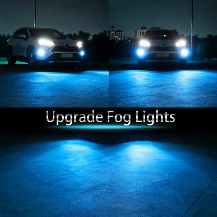 2 PCS H16(EU) 72W 1000LM 6000-6500K Super Bright White Light Car Fog LED Bulbs, DC 12-24V (Ice Blue Light) - Fog / Driving Lights by PMC Jewellery | Online Shopping South Africa | PMC Jewellery | Buy Now Pay Later Mobicred