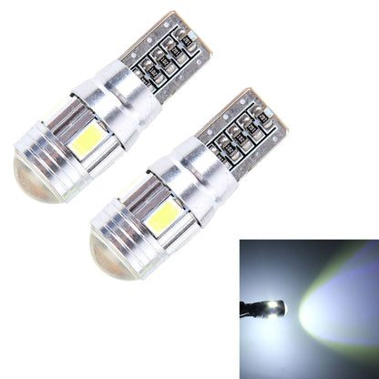 2PCS T10 3W White Light 6 SMD 5630 LED Error-Free Canbus Car Clearance Lights Lamp, DC 12V - Clearance Lights by PMC Jewellery | Online Shopping South Africa | PMC Jewellery | Buy Now Pay Later Mobicred