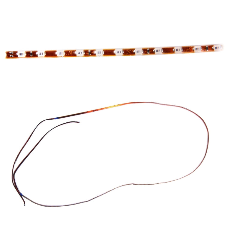 5 PCS 45 LED 3528 SMD Waterproof Flexible Car Strip Light for Car Decoration, DC 12V, Length: 90cm(Pink Light) - Decorative Lights by PMC TechLife | Online Shopping South Africa | PMC TechLife | Buy Now Pay Later Mobicred