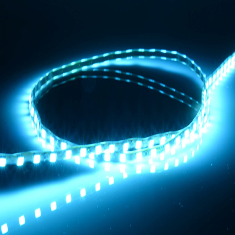 5 PCS Flow Style 45 LED 3528 SMD Waterproof Flexible Car Strip Light for Car Decoration, DC 12V, Length: 90cm(Ice Blue Light) - Decorative Lights by PMC TechLife | Online Shopping South Africa | PMC TechLife | Buy Now Pay Later Mobicred