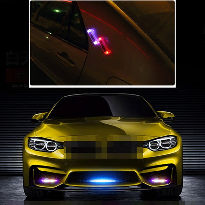 Solar Multi-function Colorful Network Light Caution Light Flashing Lights Car Warning Strobe Flash light Car in The Network Decorative Knight Lights - Warning Lights by PMC Jewellery | Online Shopping South Africa | PMC Jewellery | Buy Now Pay Later Mobicred