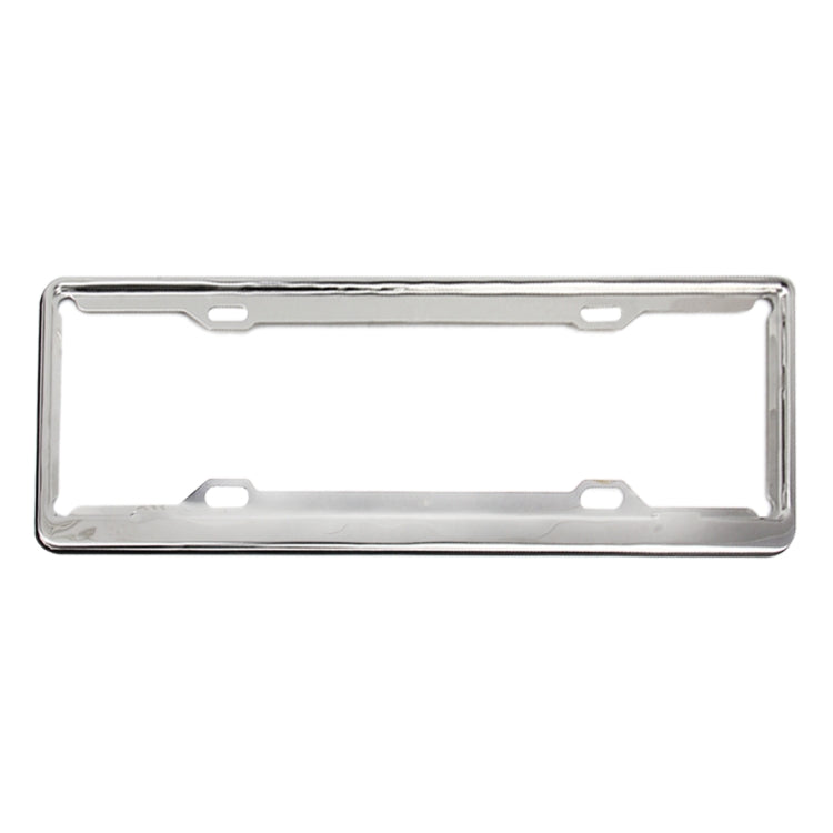 2 PCS  Stainless Steel License Plate Frame Car License Plate Frame Holder - License Plate Covers & Frames by PMC Jewellery | Online Shopping South Africa | PMC Jewellery | Buy Now Pay Later Mobicred