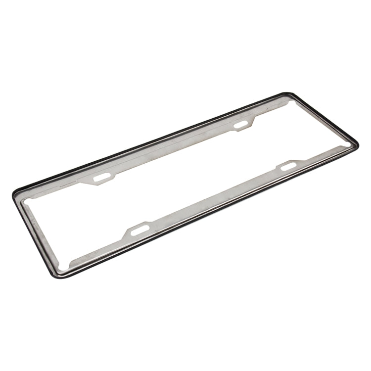 2 PCS  Stainless Steel License Plate Frame Car License Plate Frame Holder - License Plate Covers & Frames by PMC Jewellery | Online Shopping South Africa | PMC Jewellery | Buy Now Pay Later Mobicred