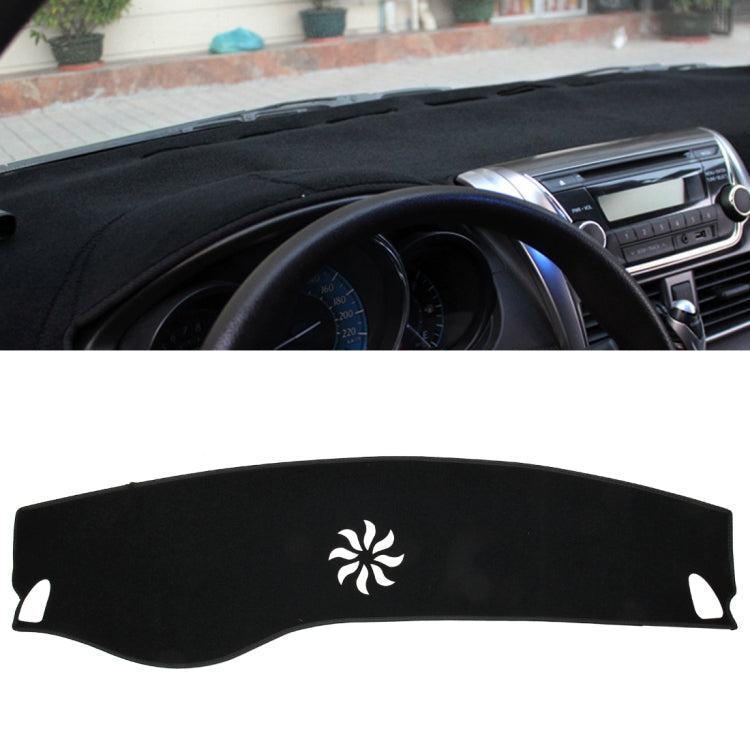 Car Dashboard Instrument Panel Sunscreen Car Mats Hood Cover for Mercedes-Benz C-Class 2015-2018 (Please note the model and year)(Black) - Sound & Heat Insulation Cotton by PMC TechLife | Online Shopping South Africa | PMC TechLife | Buy Now Pay Later Mobicred