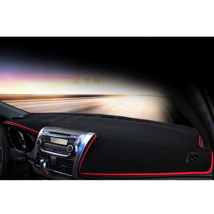 Car Light Pad Instrument Panel Sunscreen Mats Hood Cover for Nissan 14 Sylphy (Please note the model and year)(Red) - Sound & Heat Insulation Cotton by PMC TechLife | Online Shopping South Africa | PMC TechLife | Buy Now Pay Later Mobicred