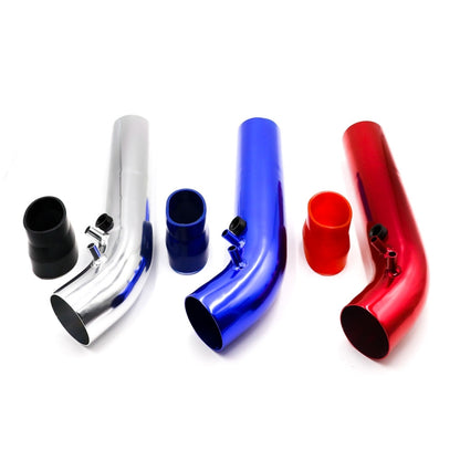 Universal  Air Intakes Short Cold Racing Aluminium Air Intake Pipe Hose with Cone Filter Kit System(Blue) - Air Intake System by PMC Jewellery | Online Shopping South Africa | PMC Jewellery | Buy Now Pay Later Mobicred