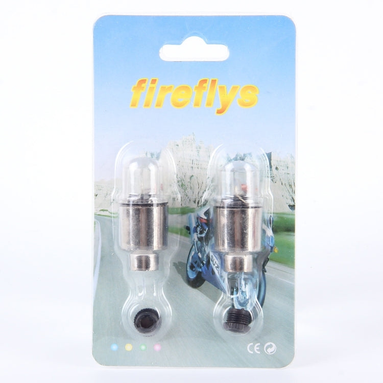 2 PCS Valve Cap Light Wheel Tyre Lamp With Battery for Car / Motorbike / Bike(Blue Light) - Decorative Lights by PMc TechLife | Online Shopping South Africa | PMc TechLife | Buy Now Pay Later Mobicred