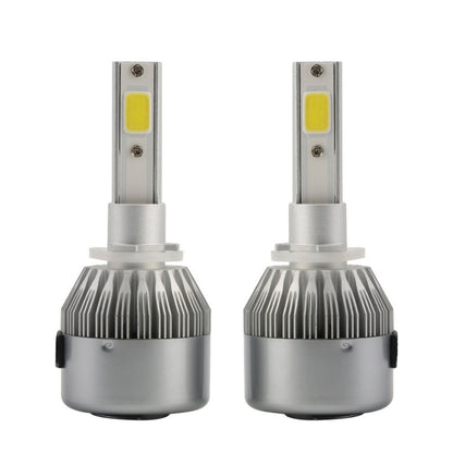 2pcs 880/881 18W 1800LM 6000K Waterproof IP68 Car Auto LED Headlight with 2 COB LED Lamps, DC 9-36V(White Light) - LED Headlamps by PMC Jewellery | Online Shopping South Africa | PMC Jewellery | Buy Now Pay Later Mobicred