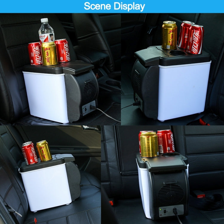 Car Auto 48W Portable Multi-Function Cooling and Warming 6L Low Noise Refrigerator for Car and Home, Cord Length: 1.8m - Refrigerators by PMC Jewellery | Online Shopping South Africa | PMC Jewellery | Buy Now Pay Later Mobicred