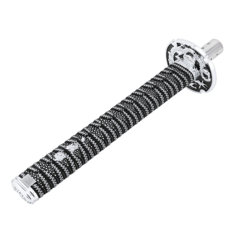 Universal Samurai Shape Manual or Automatic Gear Shift Knob, Length: 31.5cm (Silver) - Shift Knob by PMC Jewellery | Online Shopping South Africa | PMC Jewellery | Buy Now Pay Later Mobicred