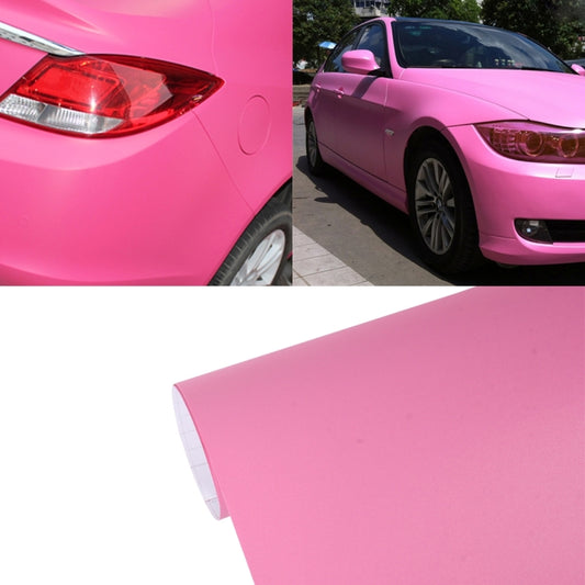 7.5m * 0.5m Grind Arenaceous Auto Car Sticker Pearl Frosted Flashing Body Changing Color Film for Car Modification and Decoration(Pink) - Auto Film by PMC Jewellery | Online Shopping South Africa | PMC Jewellery | Buy Now Pay Later Mobicred