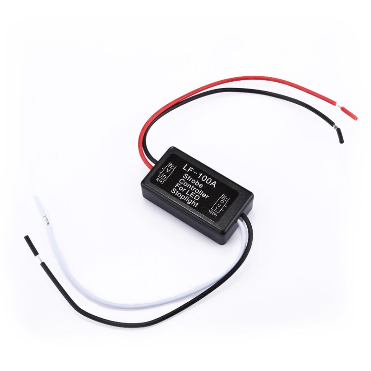 LF-100A Flash Strobe Controller Box Flasher Module for LED Brake Tail Stop Light - Car Light Accessories by PMC Jewellery | Online Shopping South Africa | PMC Jewellery | Buy Now Pay Later Mobicred