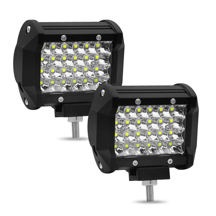4 inch 18W 1800LM 4 Row LED Strip Light Working Refit Off-road Vehicle Lamp Roof Strip Light - Work Lights by PMC TechLife | Online Shopping South Africa | PMC TechLife | Buy Now Pay Later Mobicred